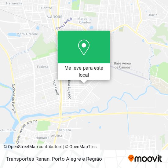 Transportes Renan mapa