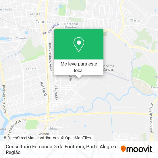 Consultorio Fernanda G da Fontoura mapa
