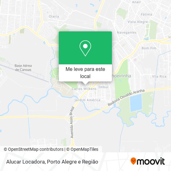 Alucar Locadora mapa