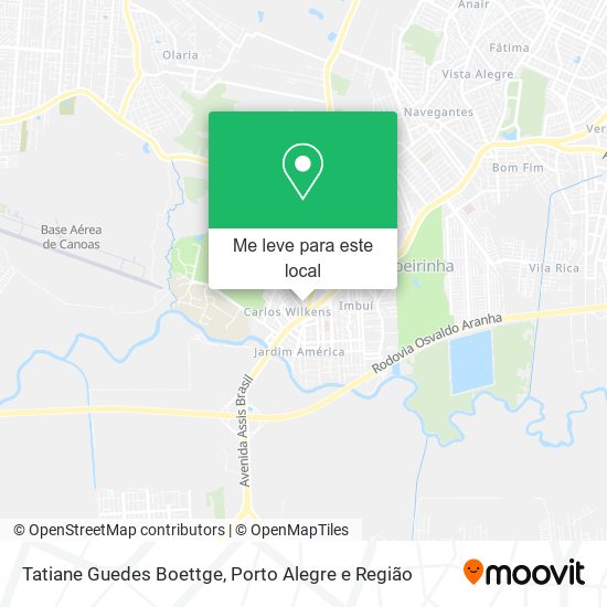 Tatiane Guedes Boettge mapa
