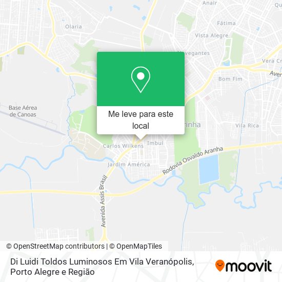 Di Luidi Toldos Luminosos Em Vila Veranópolis mapa