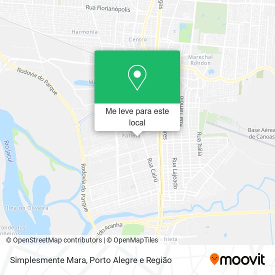 Simplesmente Mara mapa