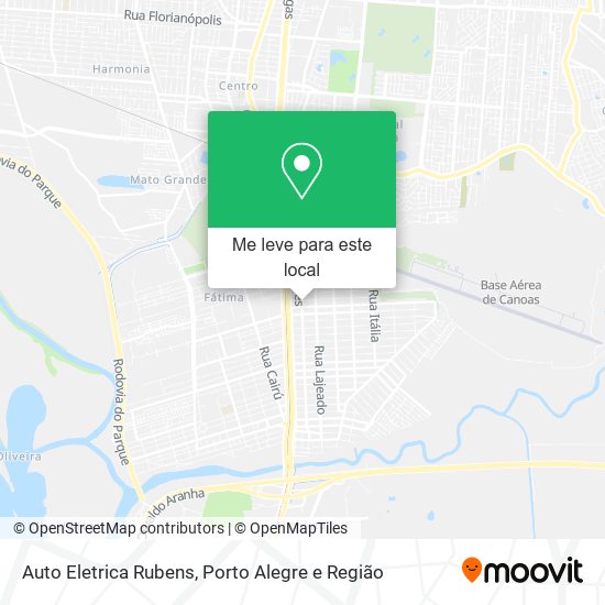 Auto Eletrica Rubens mapa