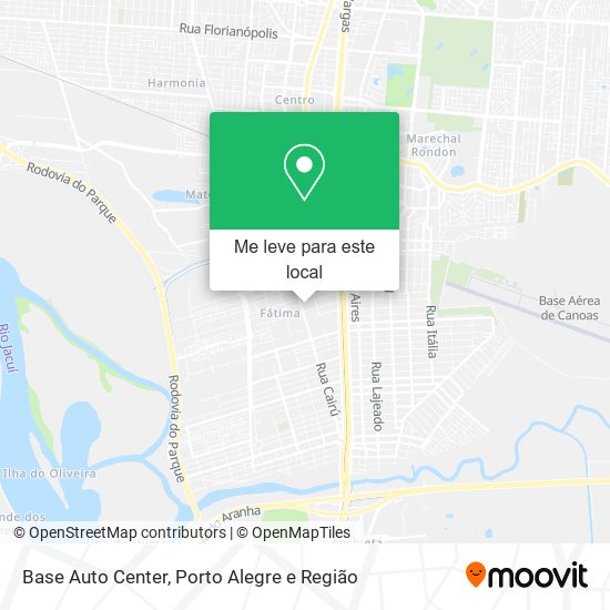 Base Auto Center mapa