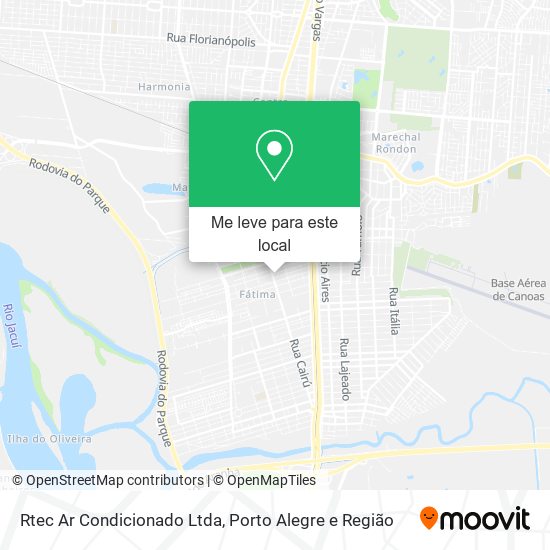 Rtec Ar Condicionado Ltda mapa