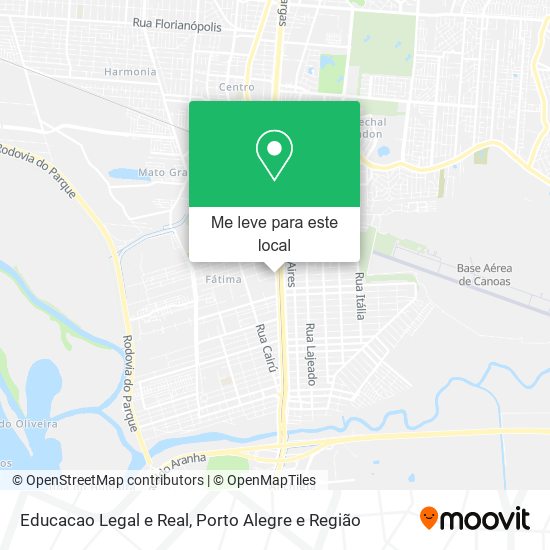 Educacao Legal e Real mapa