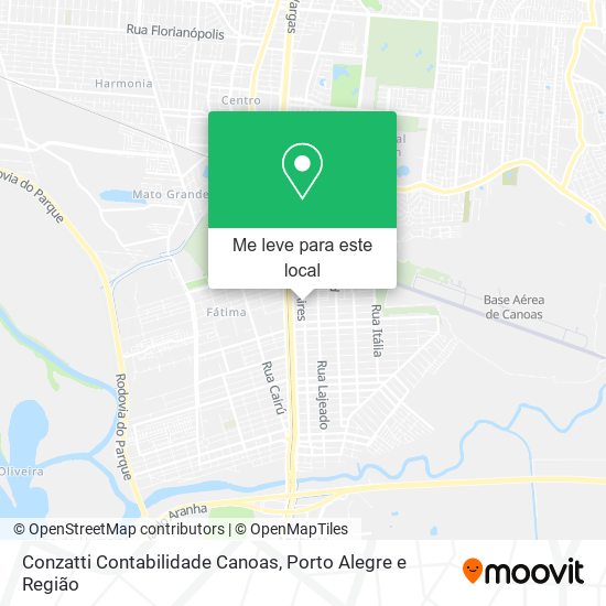 Conzatti Contabilidade Canoas mapa