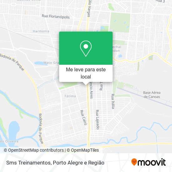 Sms Treinamentos mapa