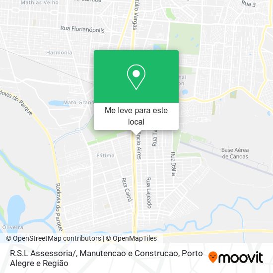 R.S.L Assessoria / , Manutencao e Construcao mapa