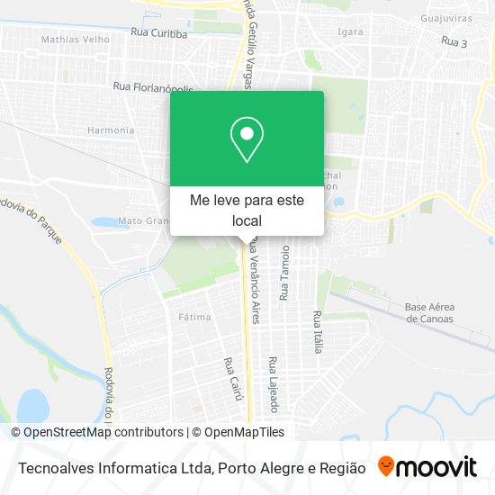 Tecnoalves Informatica Ltda mapa