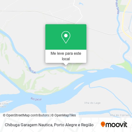 Chibuga Garagem Nautica mapa