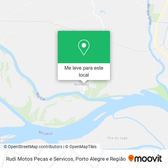 Rudi Motos Pecas e Servicos mapa