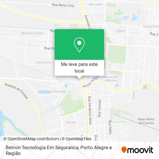 Betron Tecnologia Em Seguranca mapa