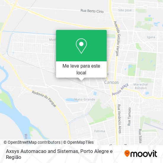 Axsys Automacao and Sistemas mapa