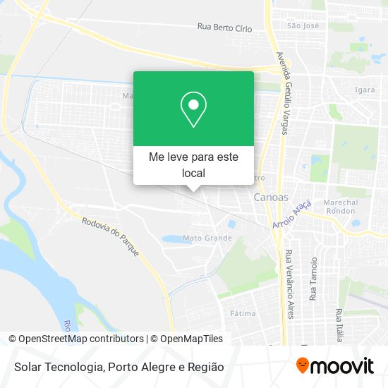 Solar Tecnologia mapa