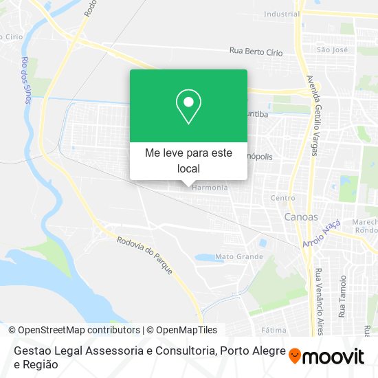Gestao Legal Assessoria e Consultoria mapa