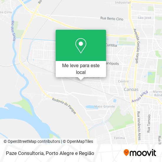 Paze Consultoria mapa