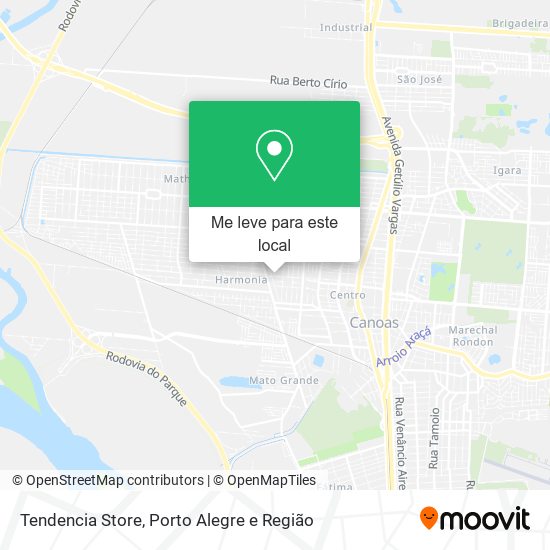 Tendencia Store mapa