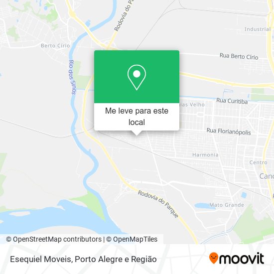 Esequiel Moveis mapa