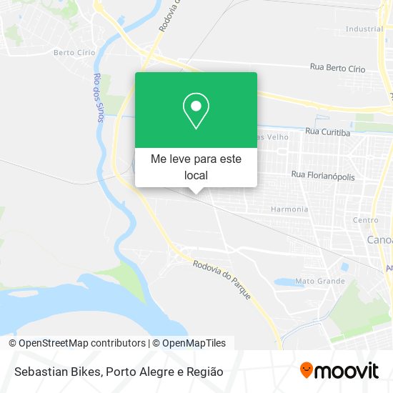 Sebastian Bikes mapa