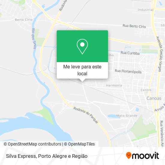 Silva Express mapa