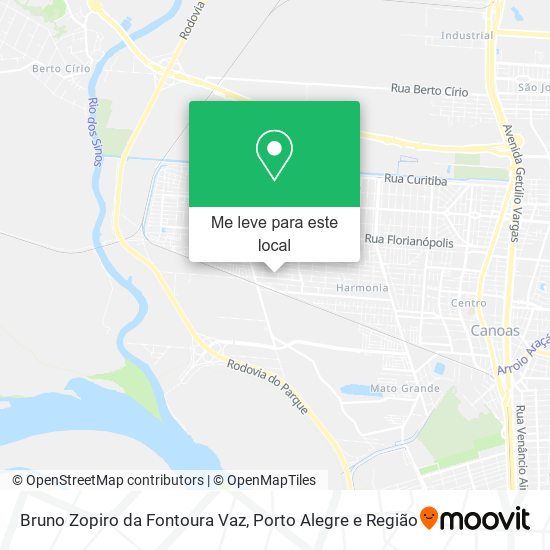 Bruno Zopiro da Fontoura Vaz mapa