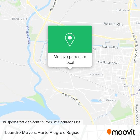 Leandro Moveis mapa