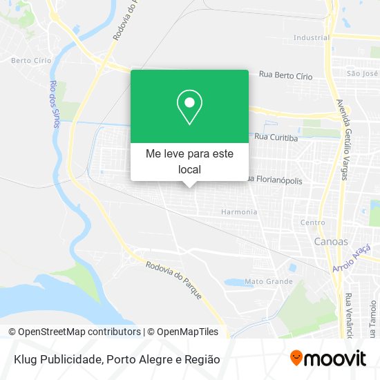 Klug Publicidade mapa