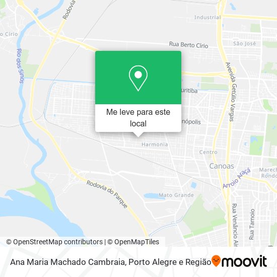 Ana Maria Machado Cambraia mapa
