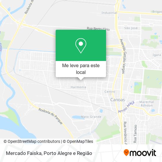Mercado Faiska mapa