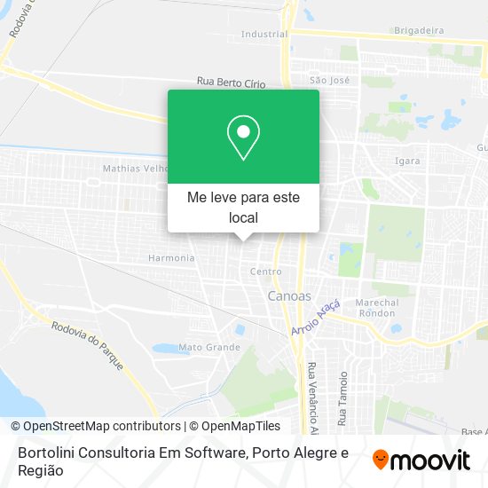 Bortolini Consultoria Em Software mapa