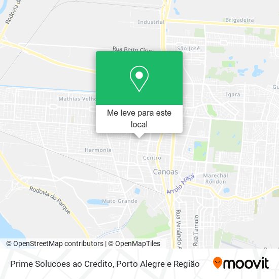 Prime Solucoes ao Credito mapa