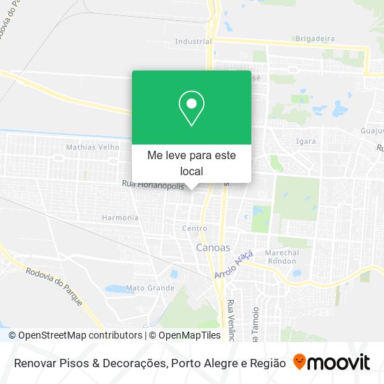 Renovar Pisos & Decorações mapa