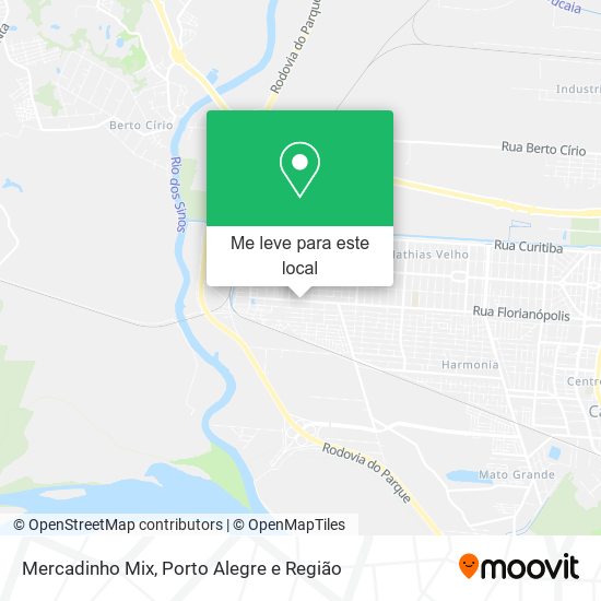 Mercadinho Mix mapa