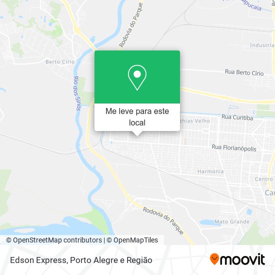 Edson Express mapa