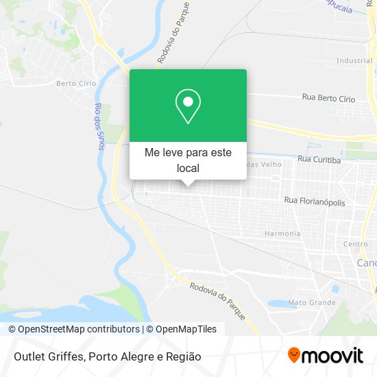 Outlet Griffes mapa