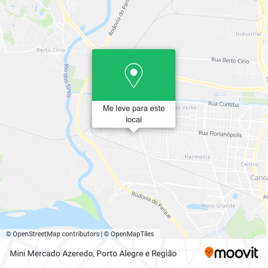 Mini Mercado Azeredo mapa