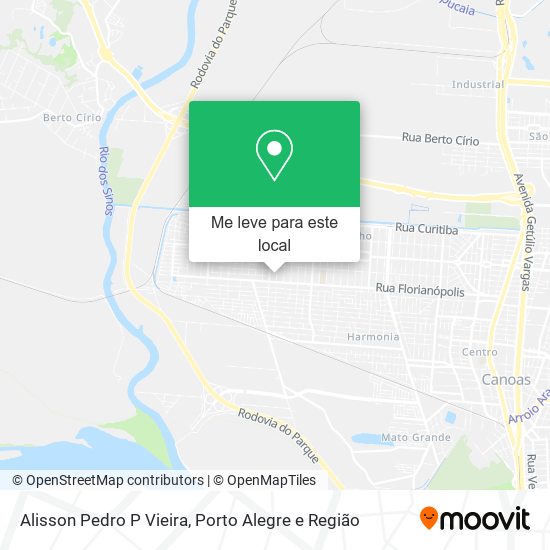 Alisson Pedro P Vieira mapa