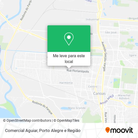 Comercial Aguiar mapa