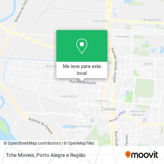 Tche Moveis mapa