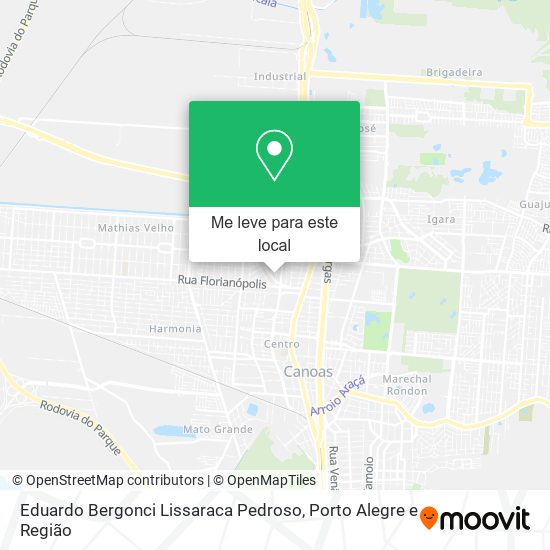 Eduardo Bergonci Lissaraca Pedroso mapa
