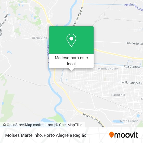 Moises Martelinho mapa