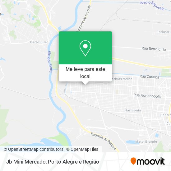 Jb Mini Mercado mapa
