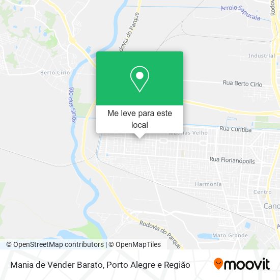 Mania de Vender Barato mapa