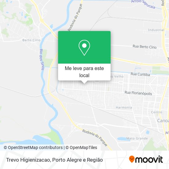 Trevo Higienizacao mapa