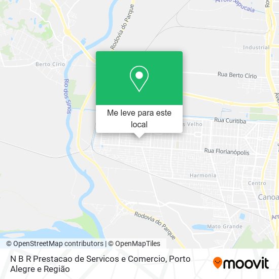 N B R Prestacao de Servicos e Comercio mapa