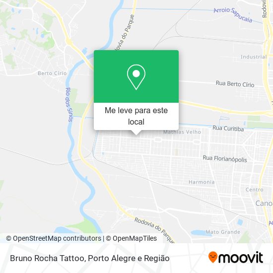 Bruno Rocha Tattoo mapa