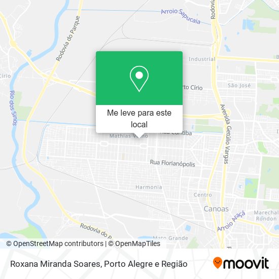 Roxana Miranda Soares mapa