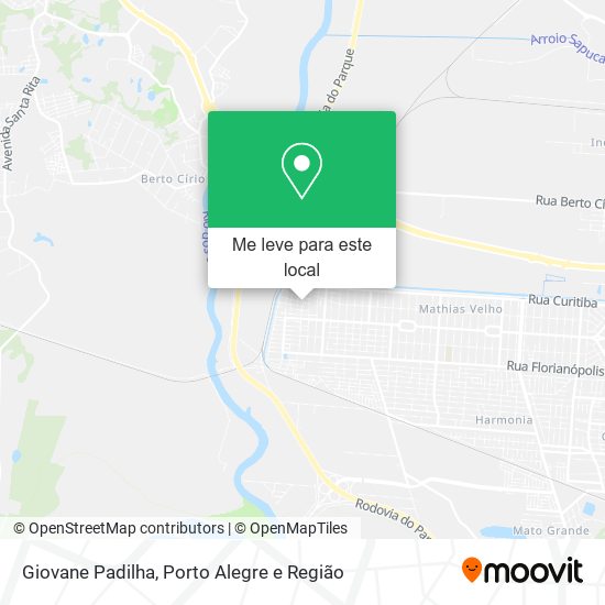 Giovane Padilha mapa