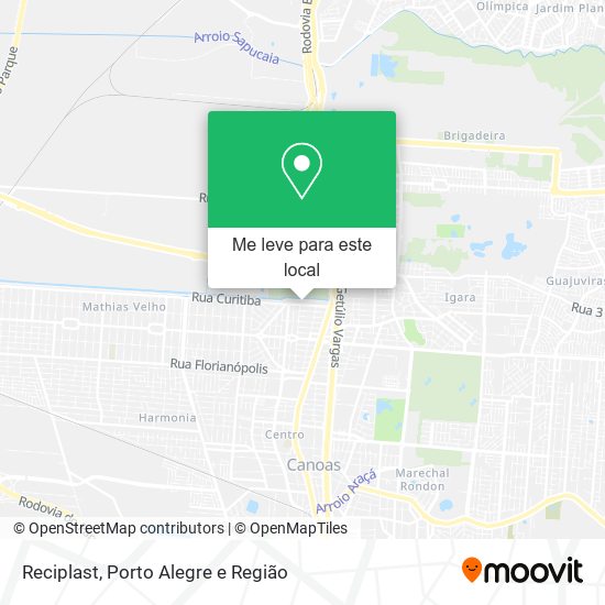 Reciplast mapa